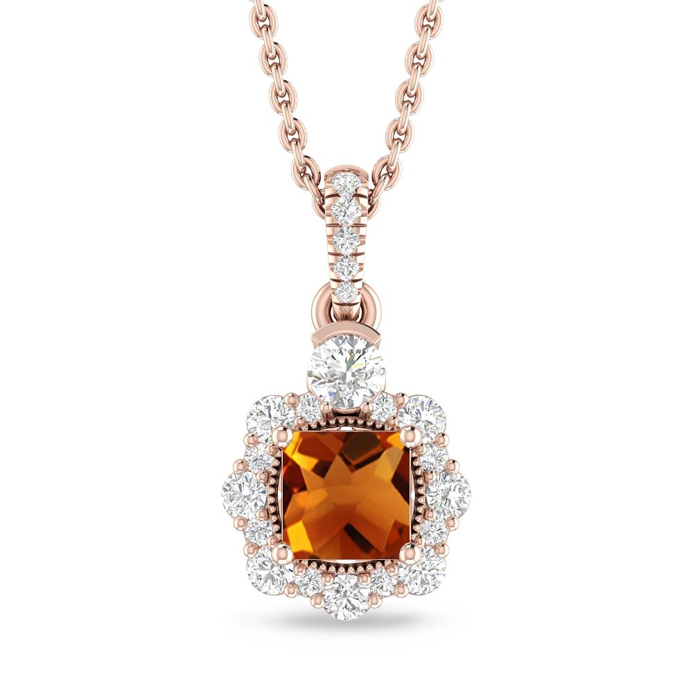 Rose Gold - Citrine