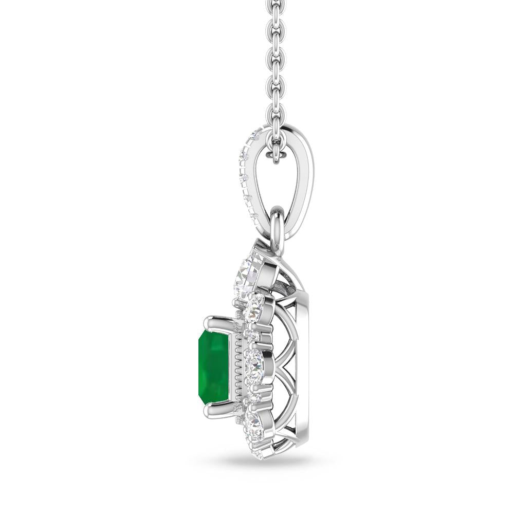 White Gold - Emerald