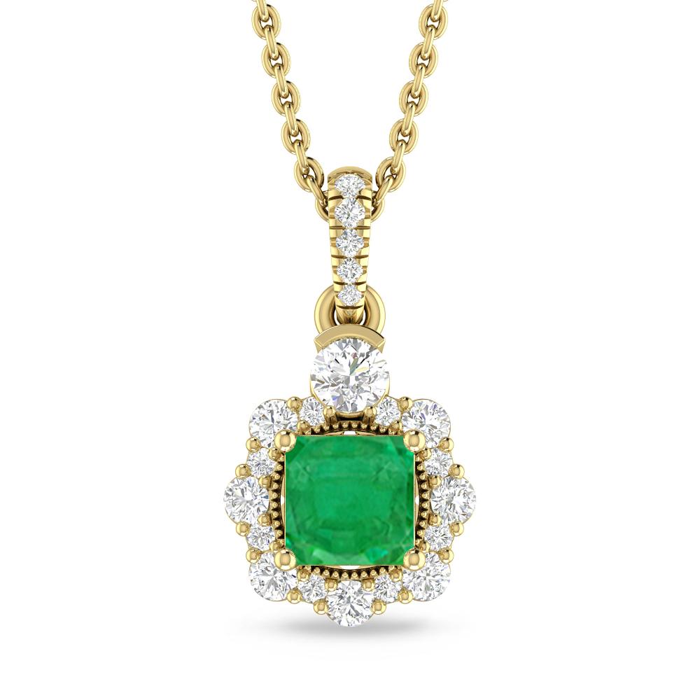 Yellow Gold - Emerald