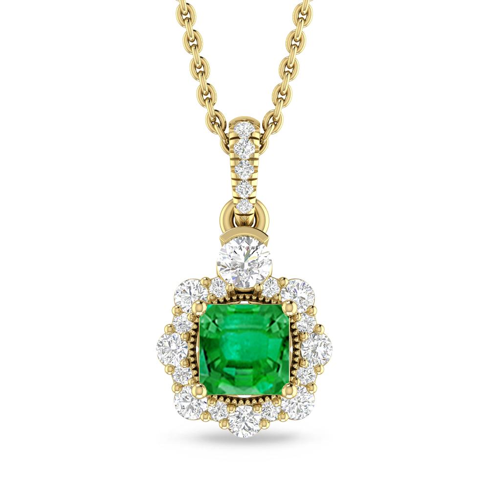 Yellow Gold - Emerald