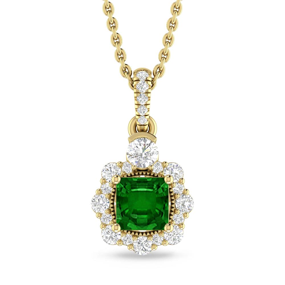 Yellow Gold - Emerald