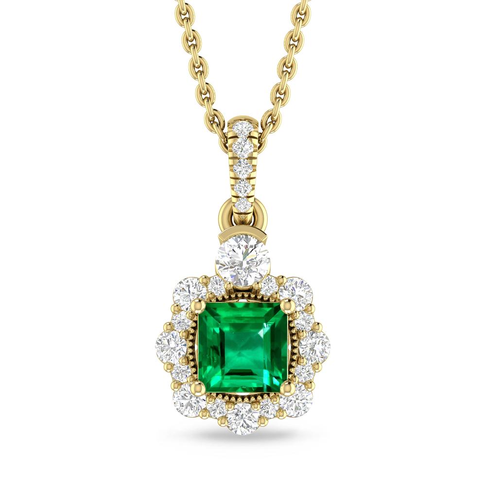 Yellow Gold - Emerald