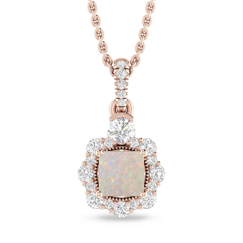 Rose Gold - Opal