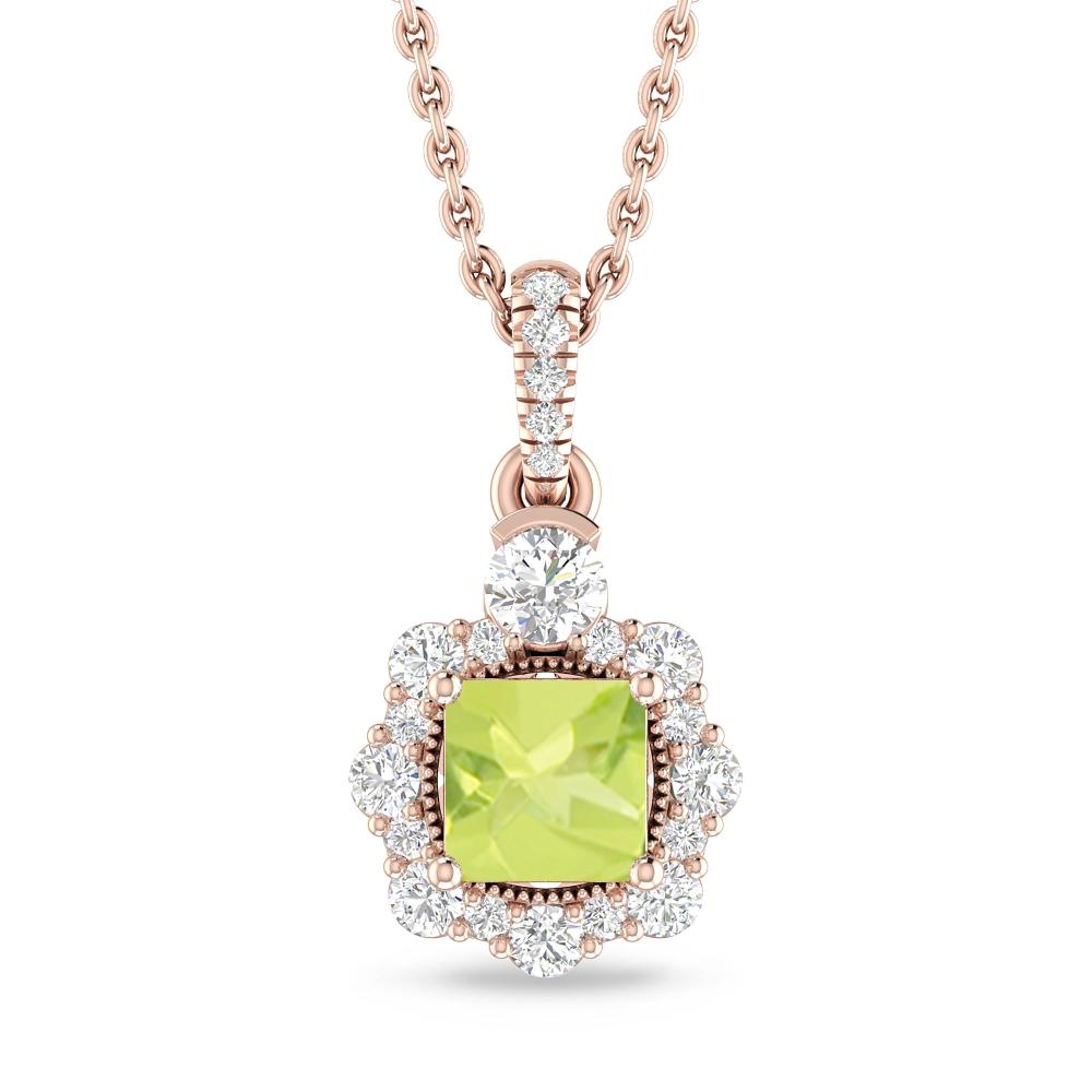 Rose Gold - Peridot