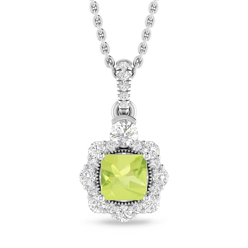 White Gold - Peridot