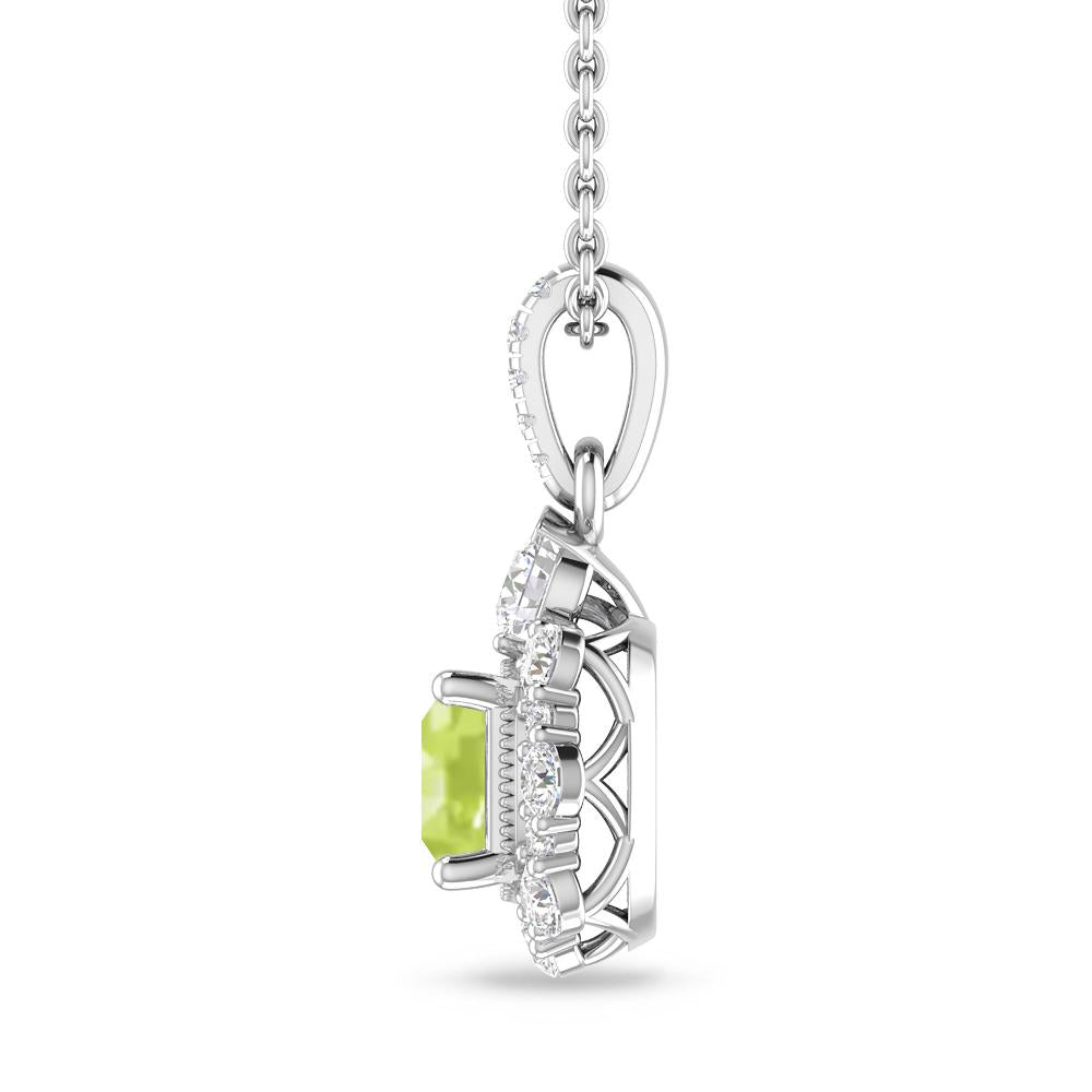 White Gold - Peridot