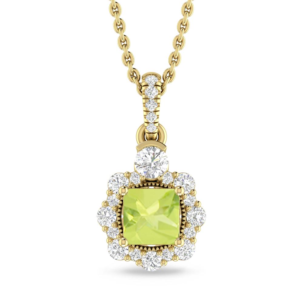 Yellow Gold - Peridot