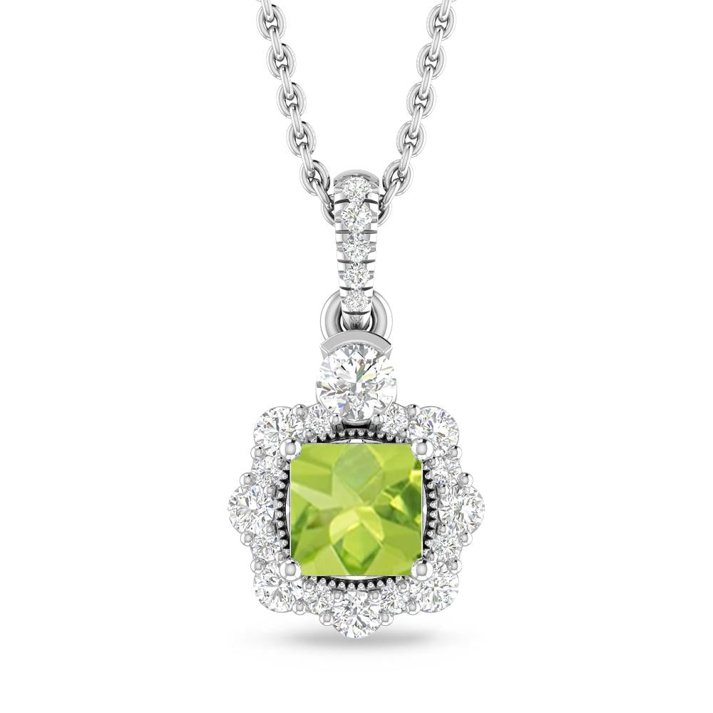 White Gold - Peridot