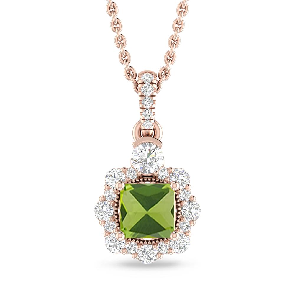 Rose Gold - Peridot