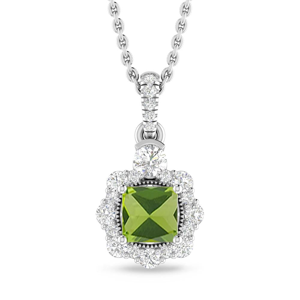 White Gold - Peridot