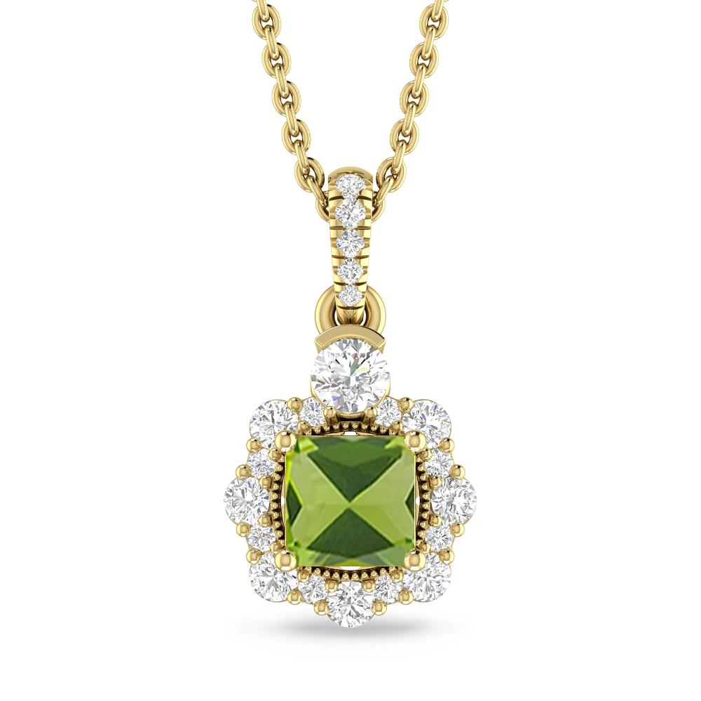 Yellow Gold - Peridot