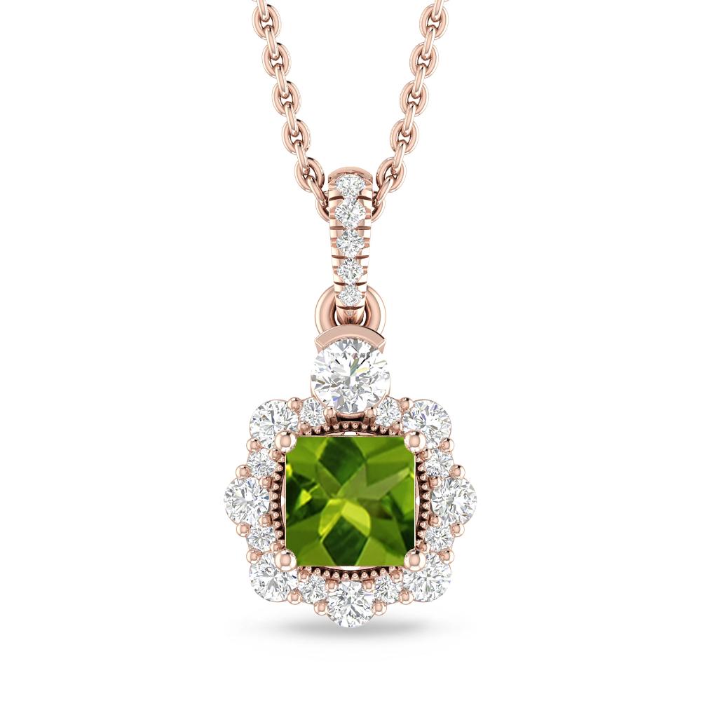 Rose Gold - Peridot