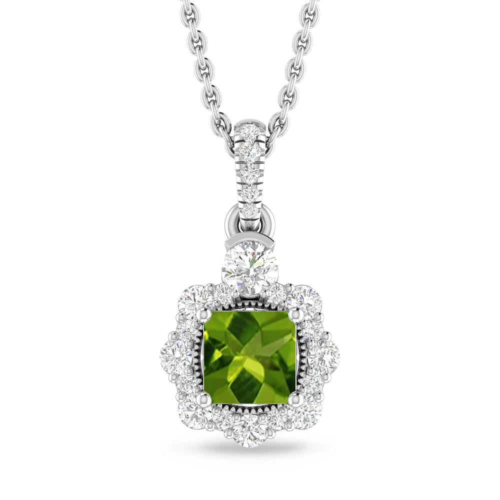 White Gold - Peridot