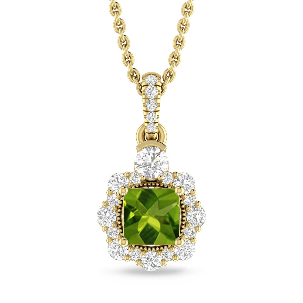 Yellow Gold - Peridot