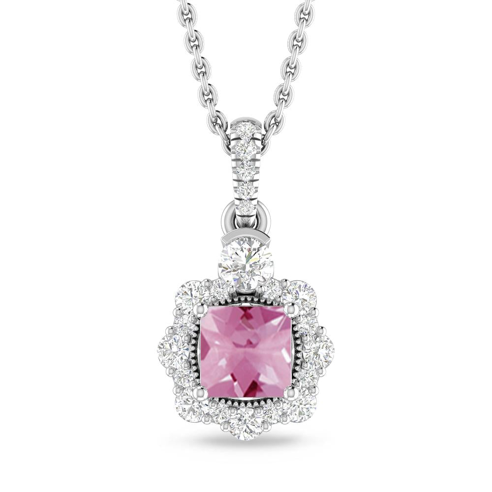 White Gold - Pink Tourmaline