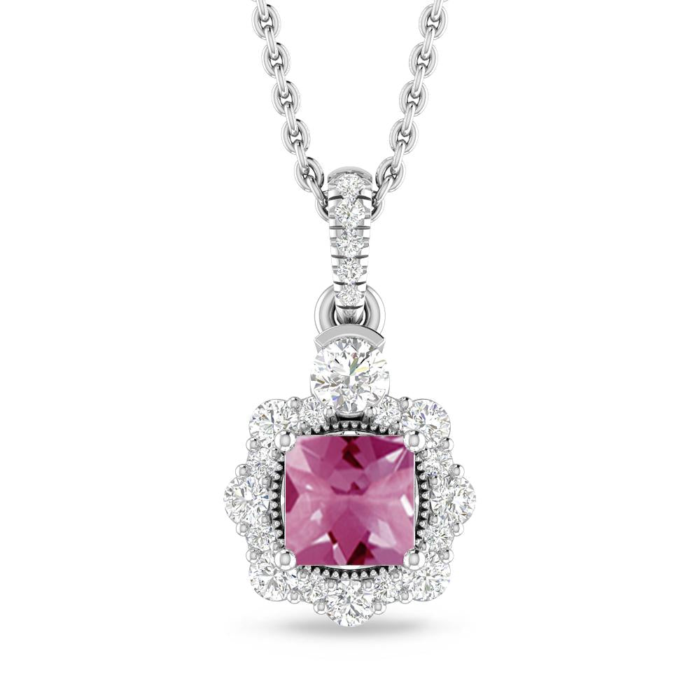 White Gold - Pink Tourmaline