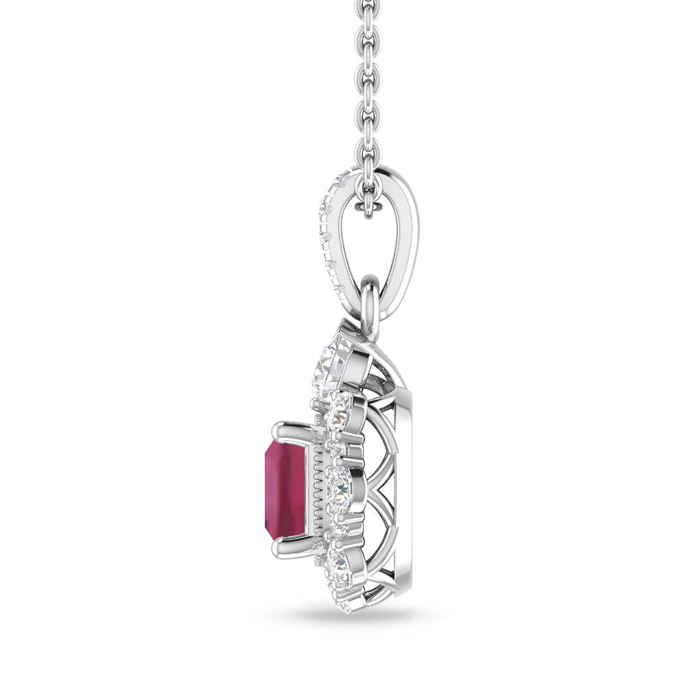 White Gold - Pink Tourmaline