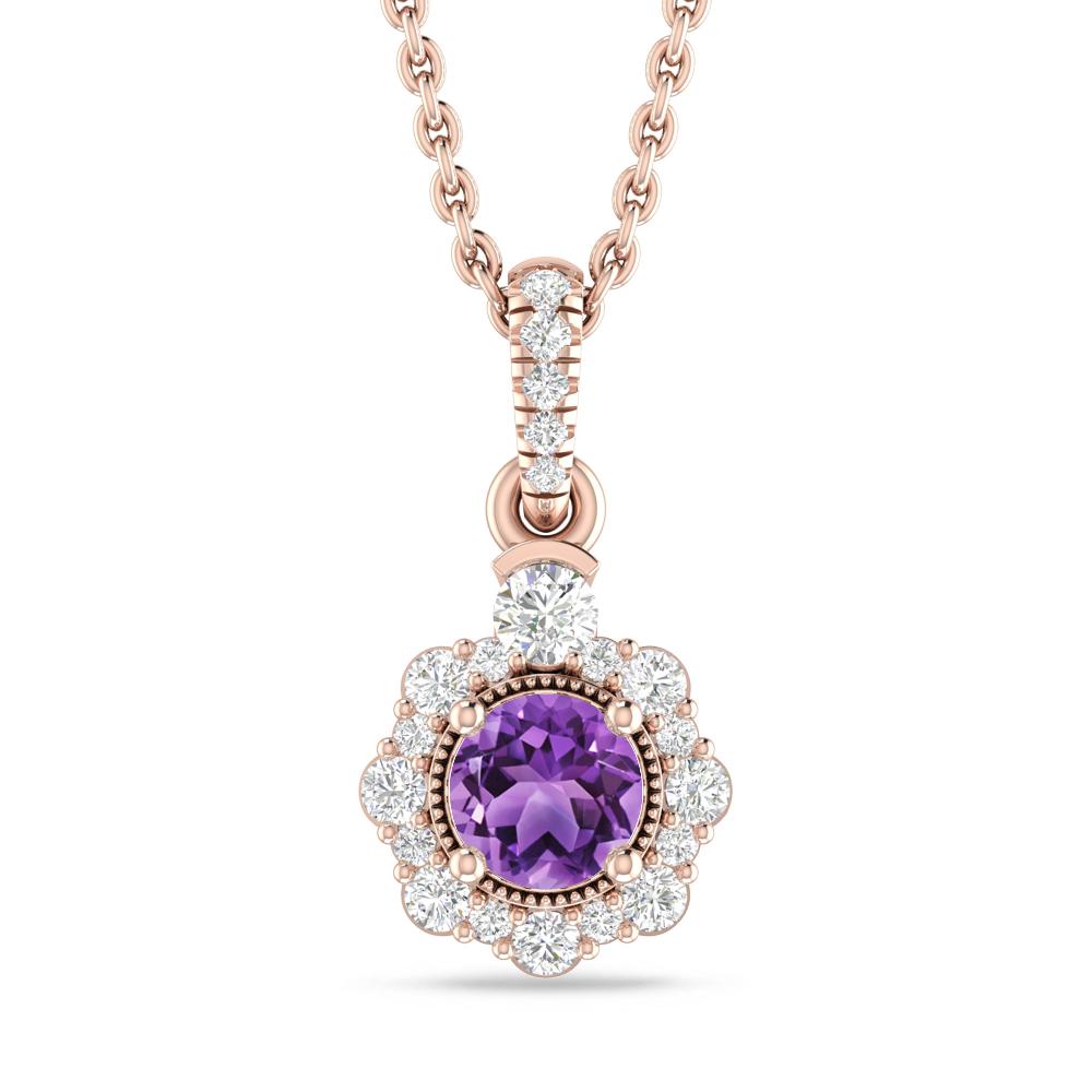 Rose Gold - Amethyst