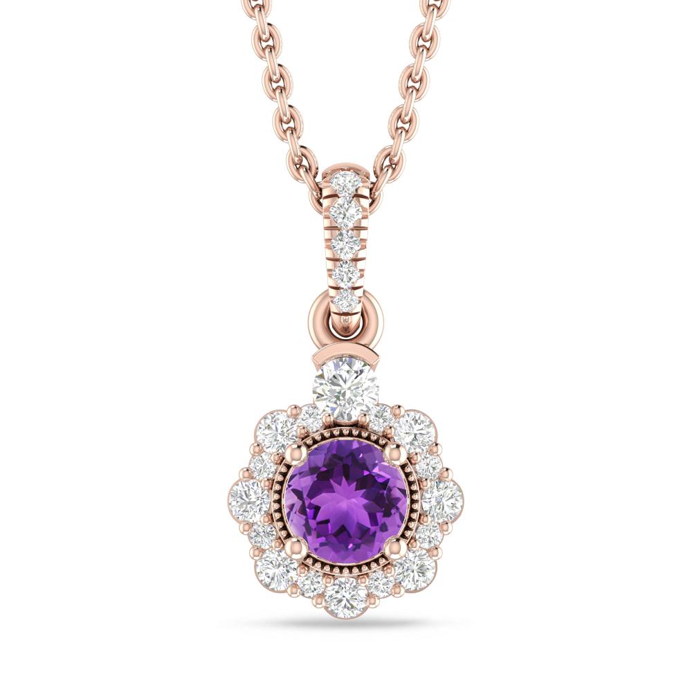 Rose Gold - Amethyst