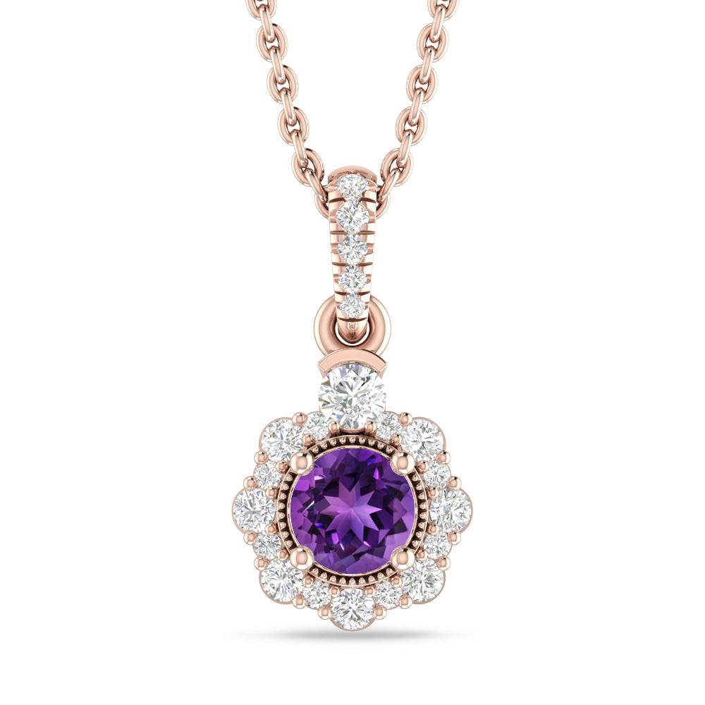 Rose Gold - Amethyst