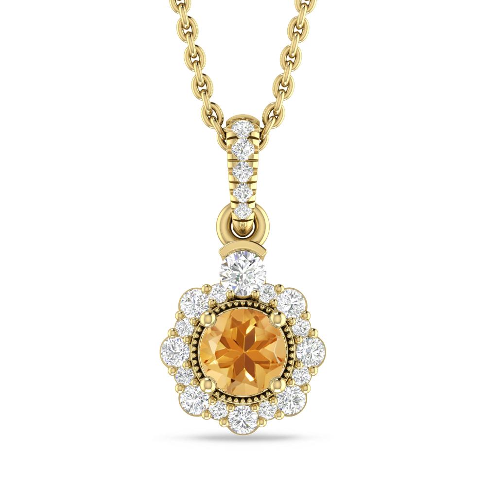 Yellow Gold - Citrine