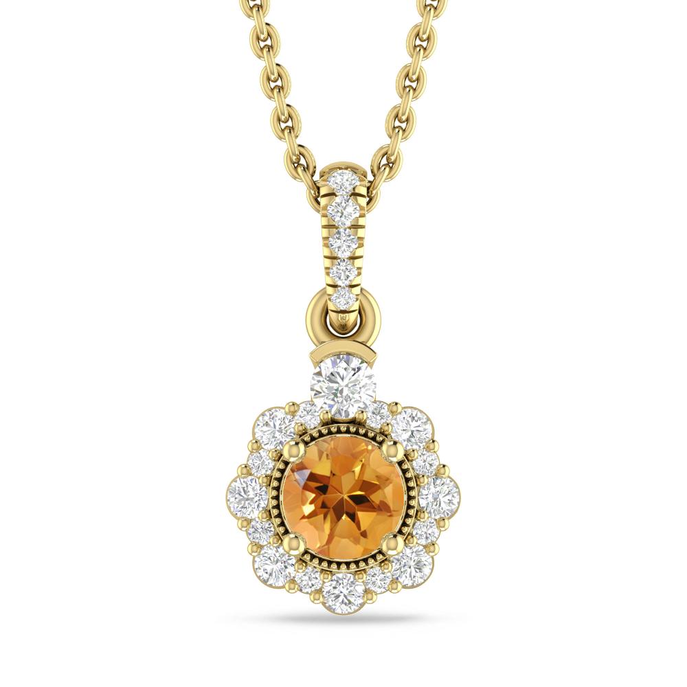 Yellow Gold - Citrine