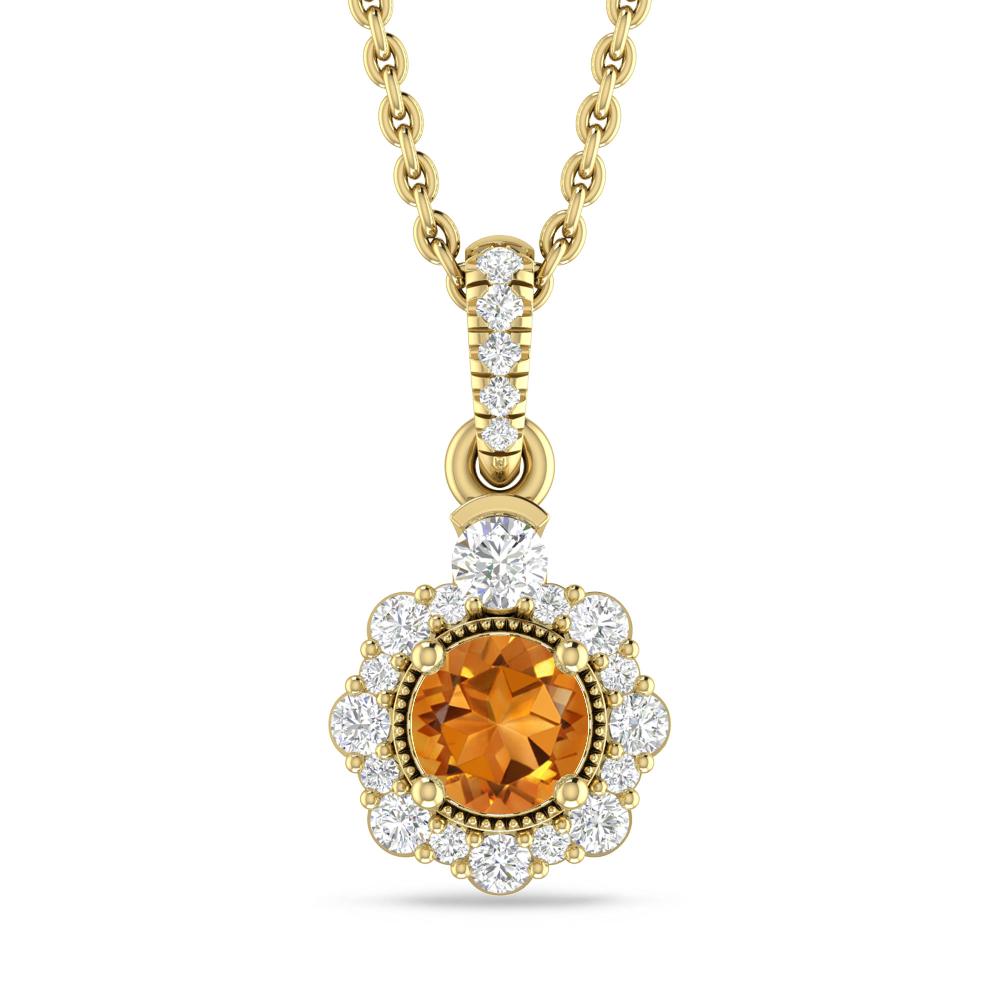 Yellow Gold - Citrine