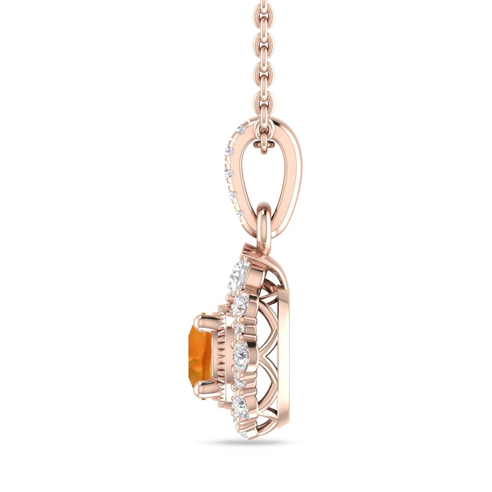 Rose Gold - Citrine