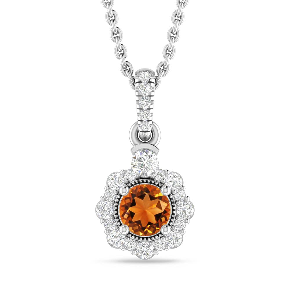 White Gold - Citrine