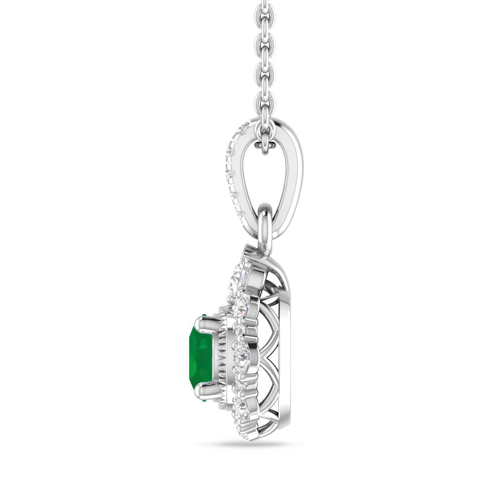 White Gold - Emerald