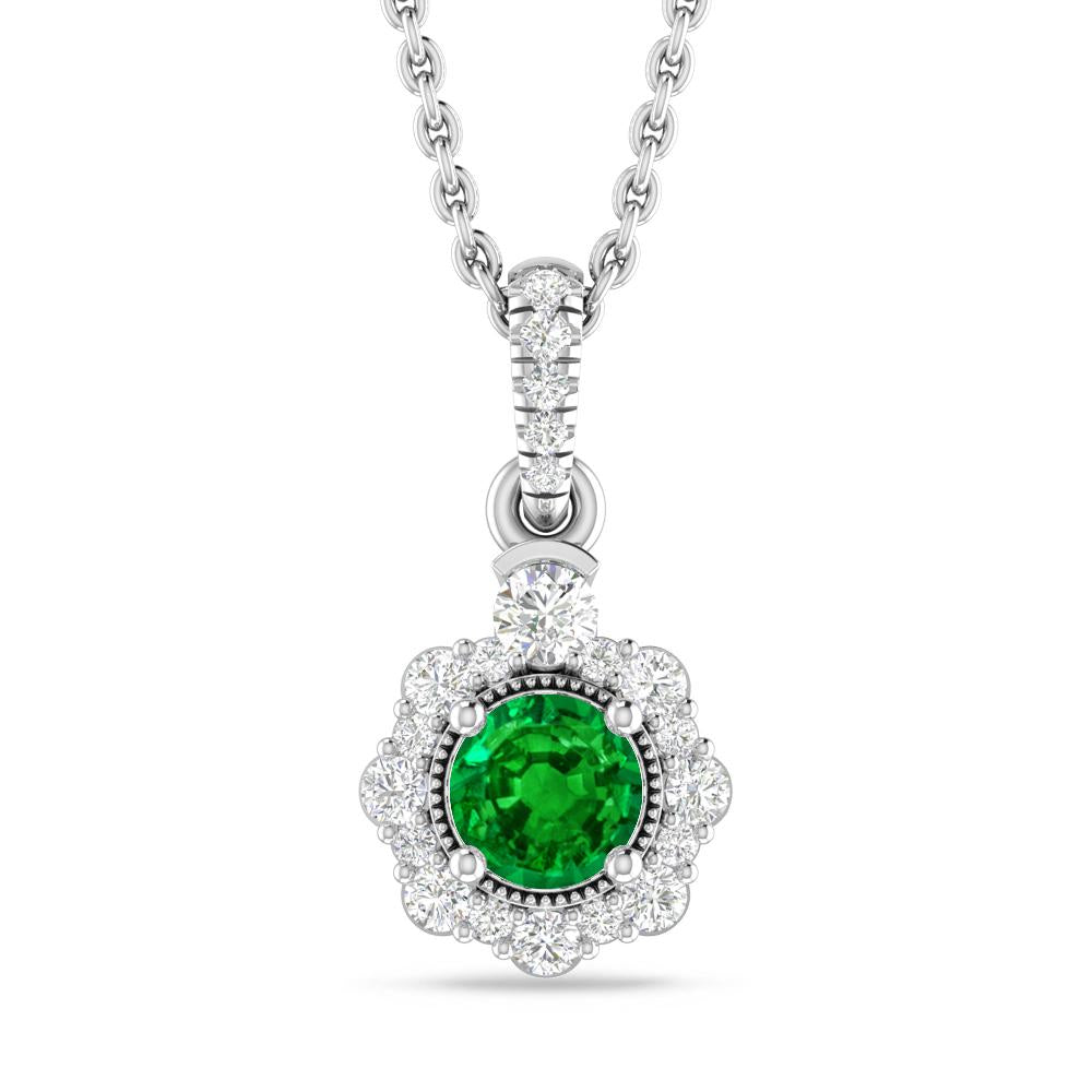 White Gold - Emerald