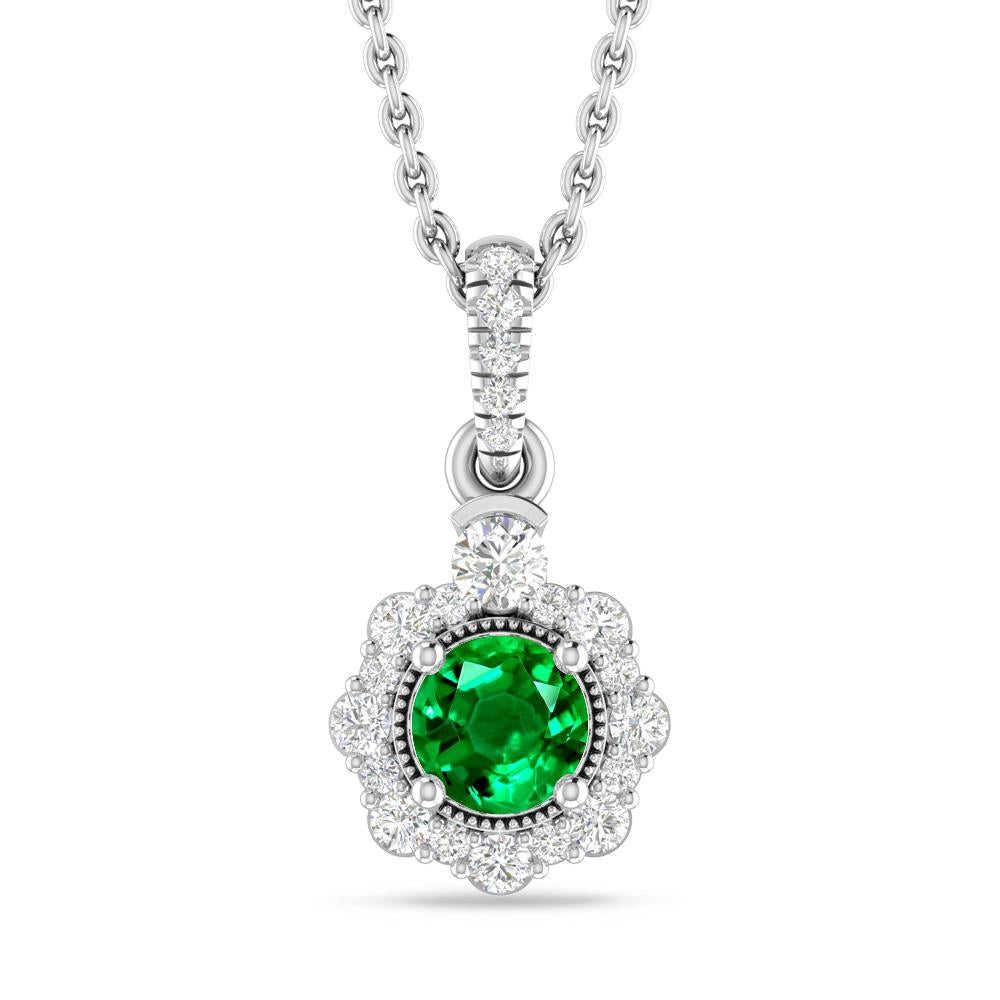 White Gold - Emerald