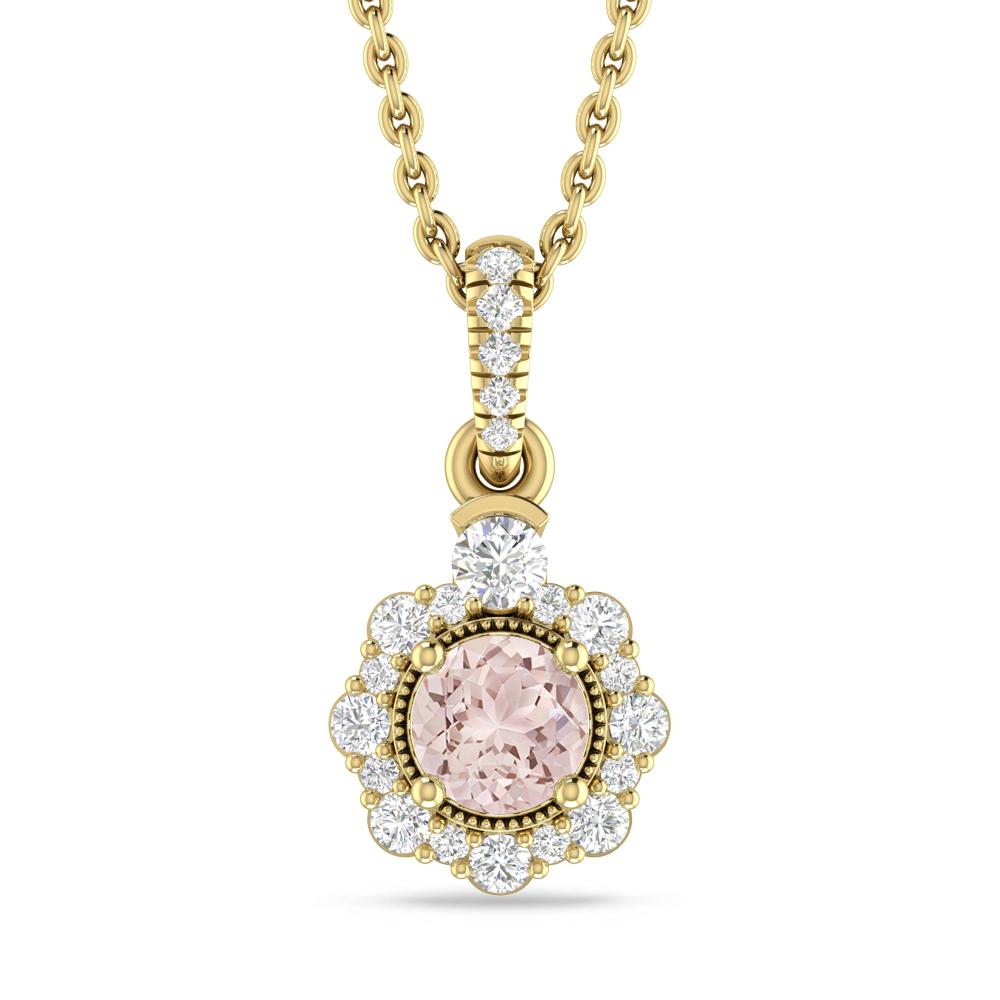 Yellow Gold - Morganite