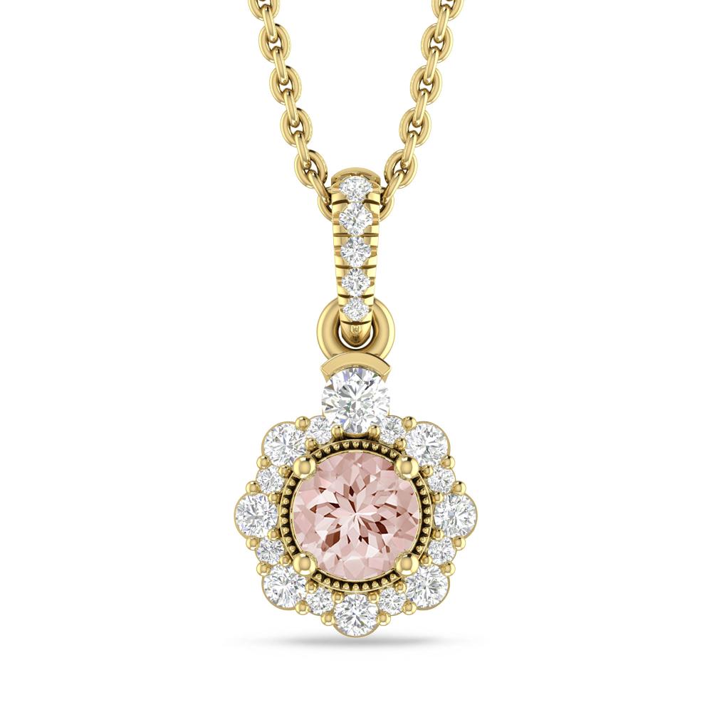 Yellow Gold - Morganite