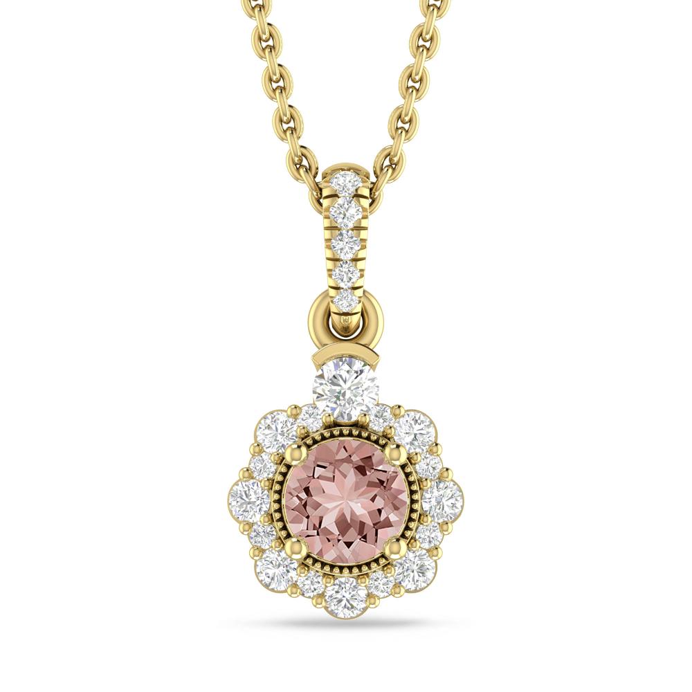 Yellow Gold - Morganite