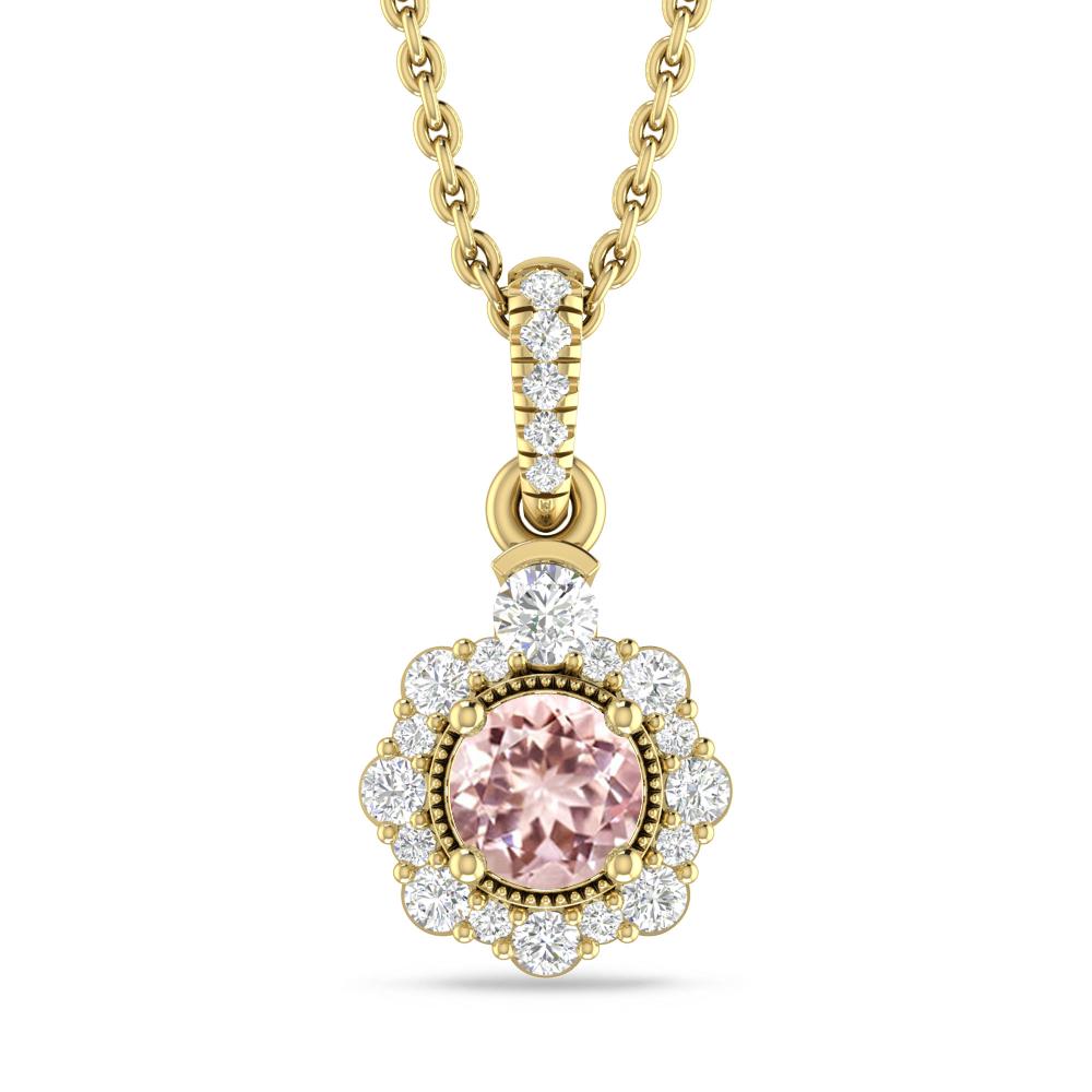 Yellow Gold - Morganite