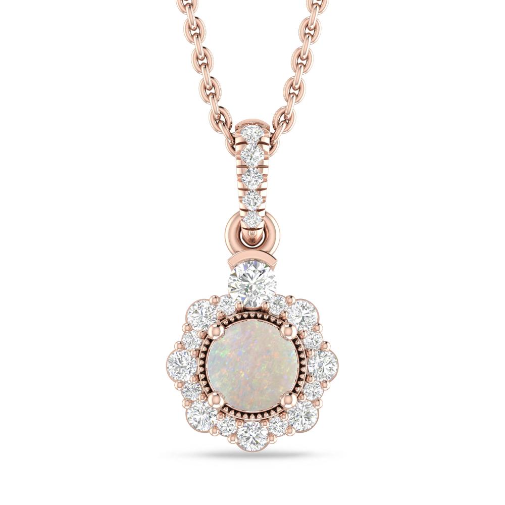 Rose Gold - Opal