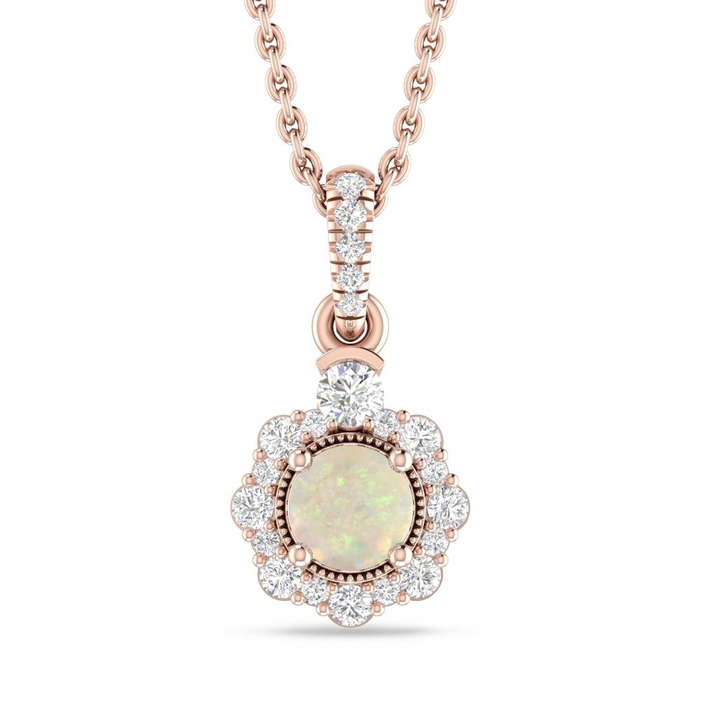 Rose Gold - Opal