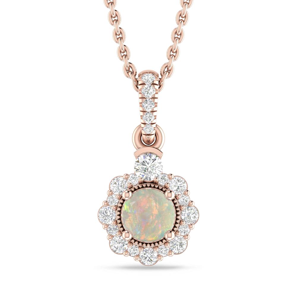 Rose Gold - Opal