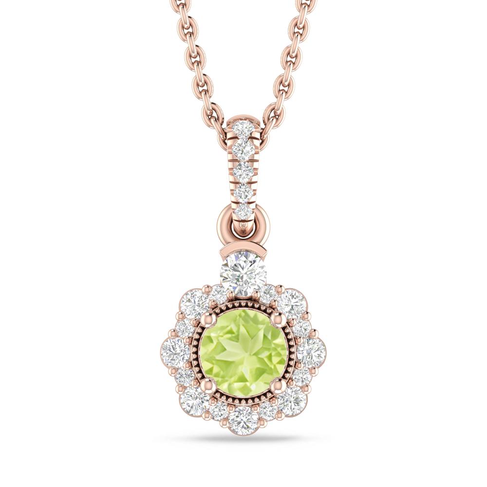 Rose Gold - Peridot