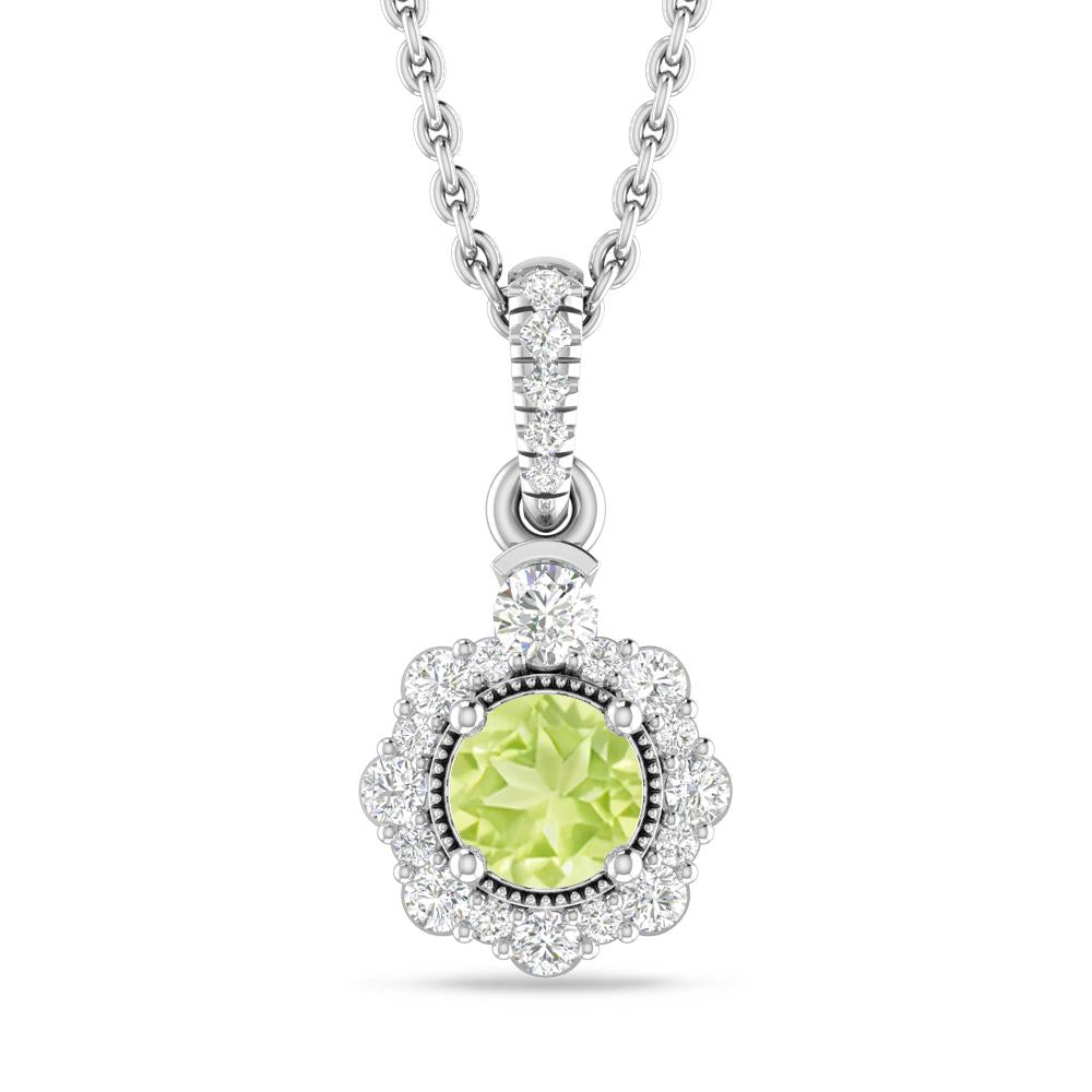 White Gold - Peridot