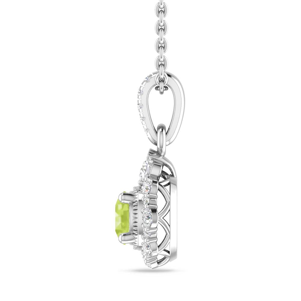 White Gold - Peridot