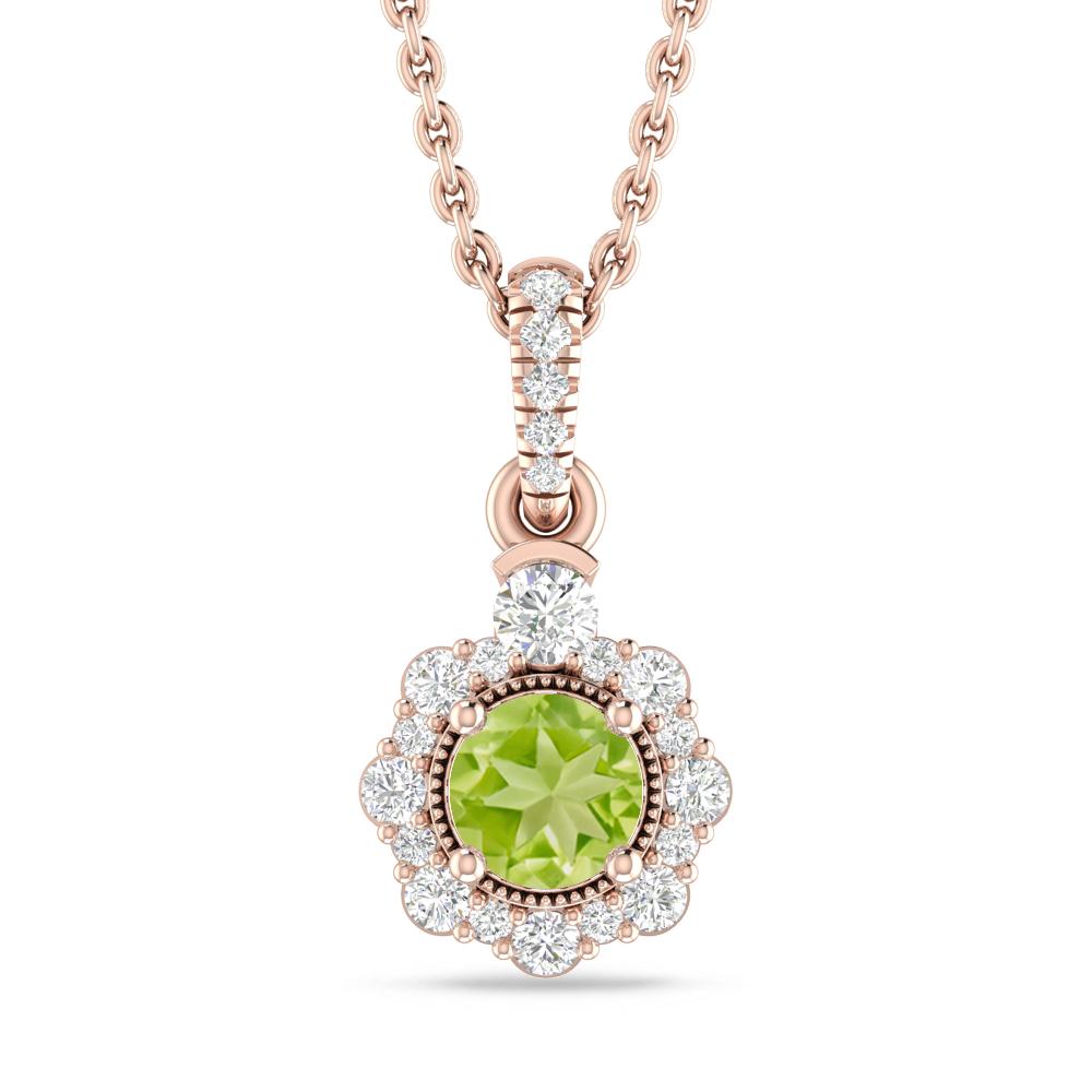 Rose Gold - Peridot