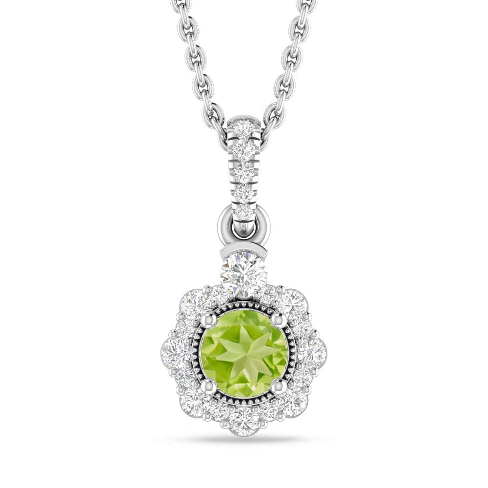 White Gold - Peridot