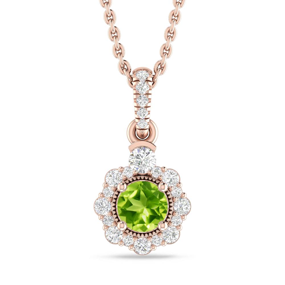 Rose Gold - Peridot