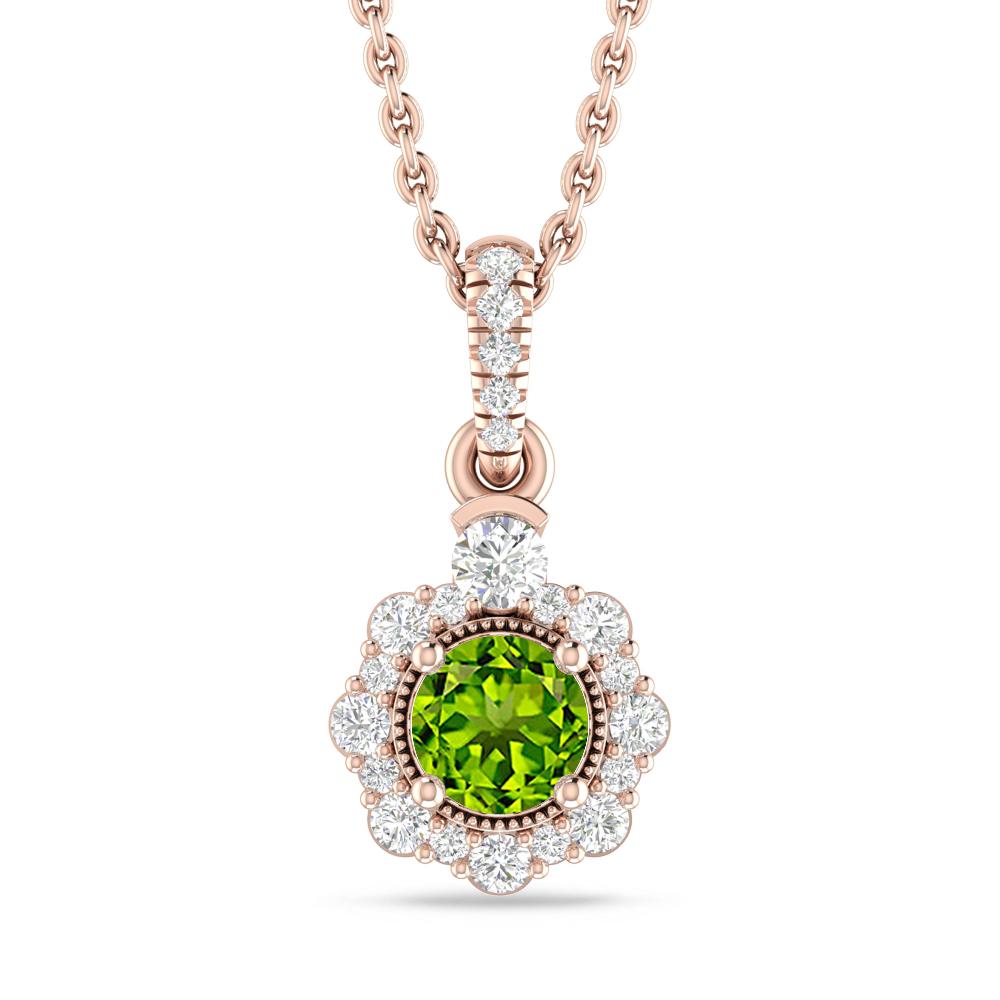 Rose Gold - Peridot