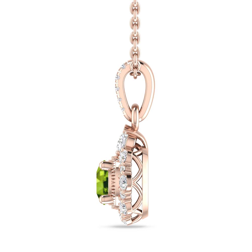 Rose Gold - Peridot