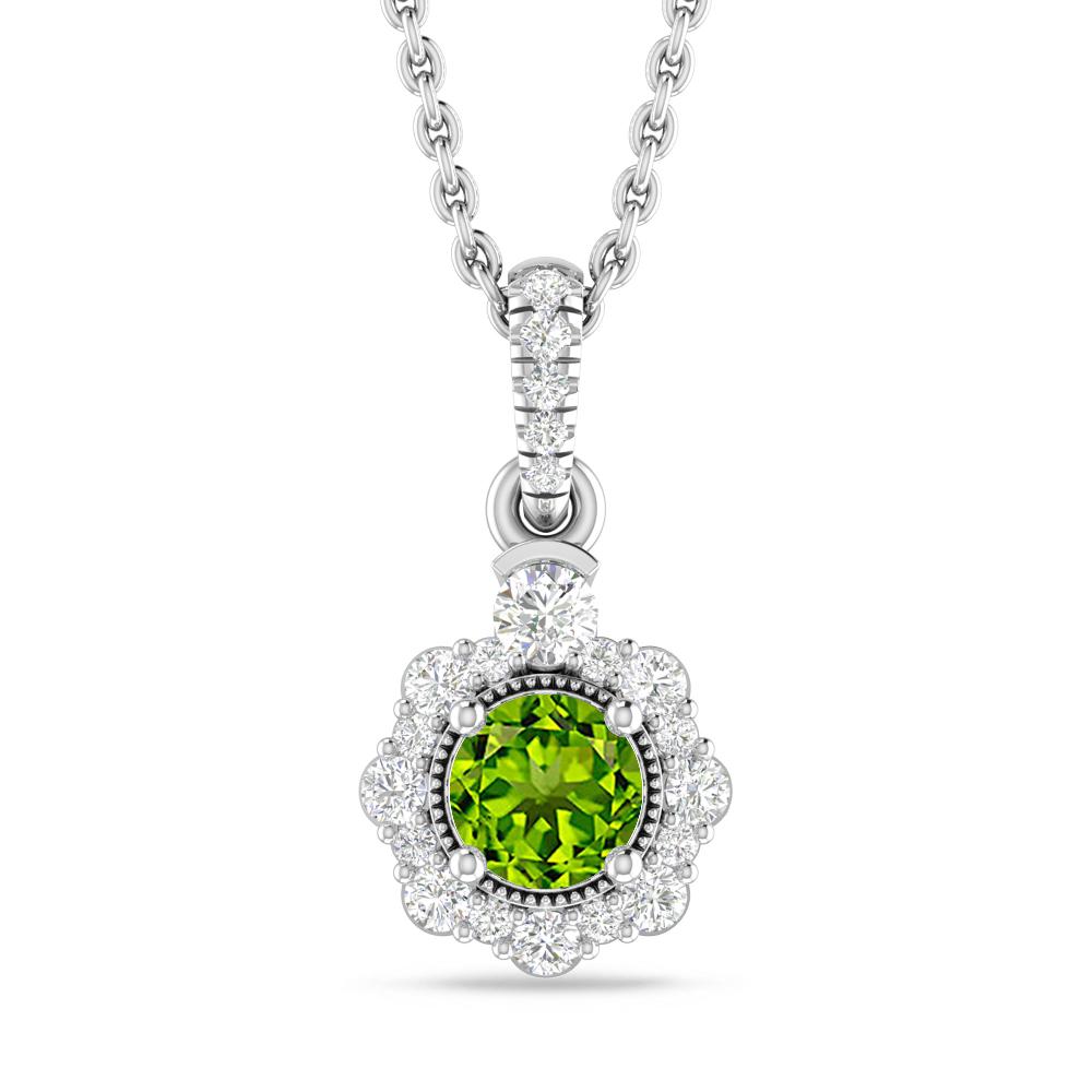 White Gold - Peridot