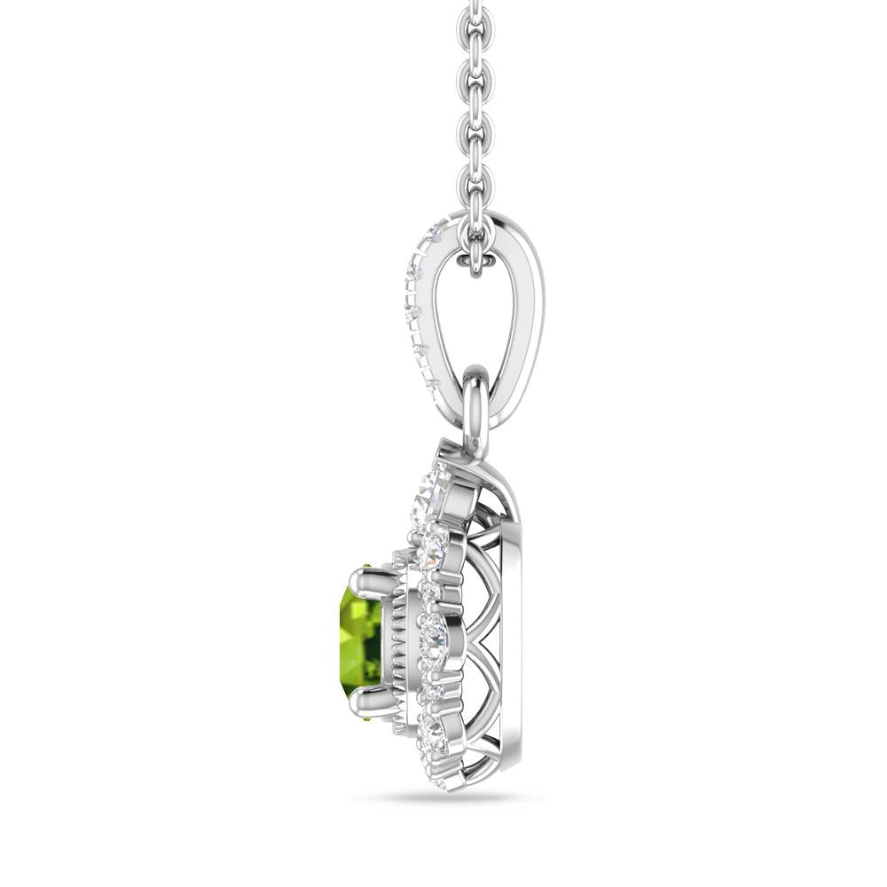 White Gold - Peridot