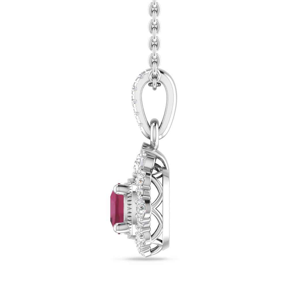 White Gold - Pink Tourmaline